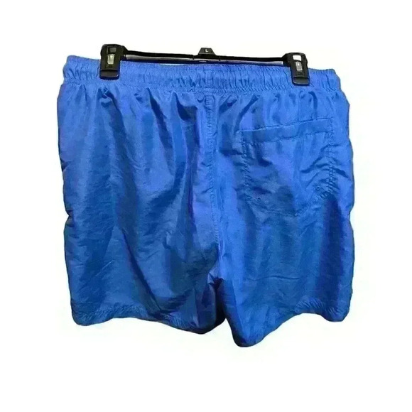 Boca Classics Swim Trunk Shorts Men's Medium Royal Blue Bathing Suit Bottoms - Picture 3 of 4